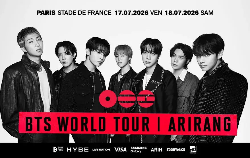 BTS World Tour Arirang Paris